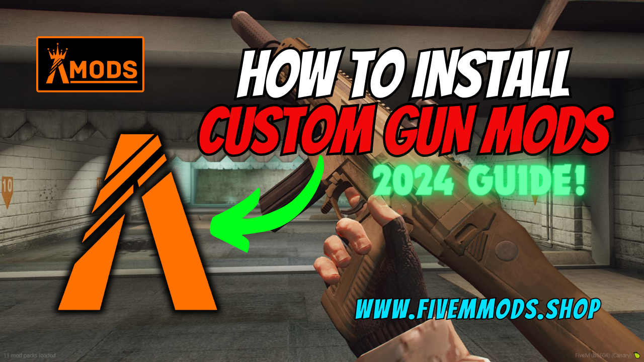 How to Install Custom Gun Mods in FiveM! 2024 Fivem mods